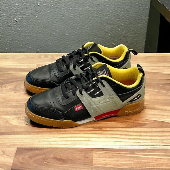 Reebok Other - Reebok Men’s Workout Plus ATI Shoes Sneakers Size 11 Black Red Classic